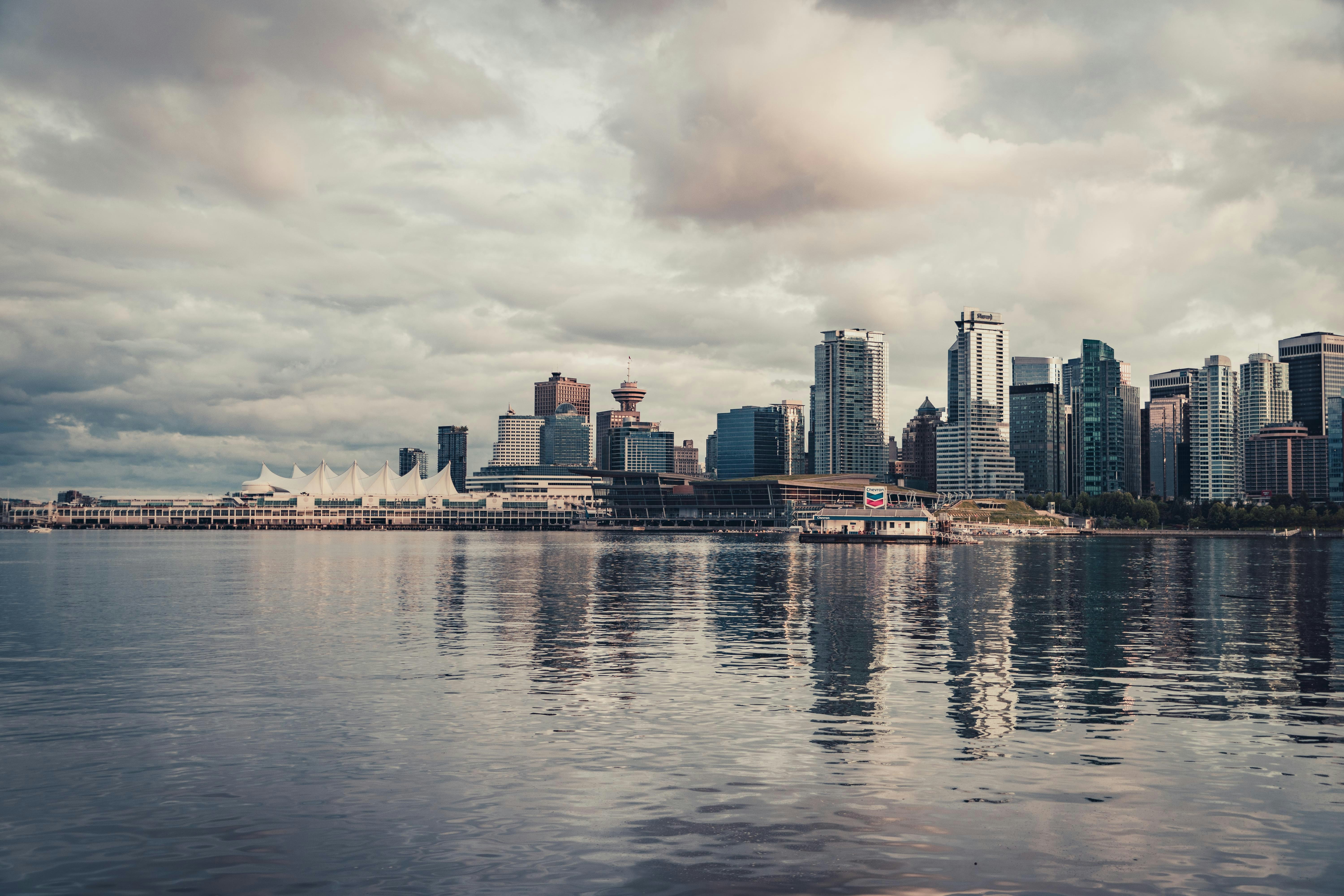 city skyline across body of water during daytime